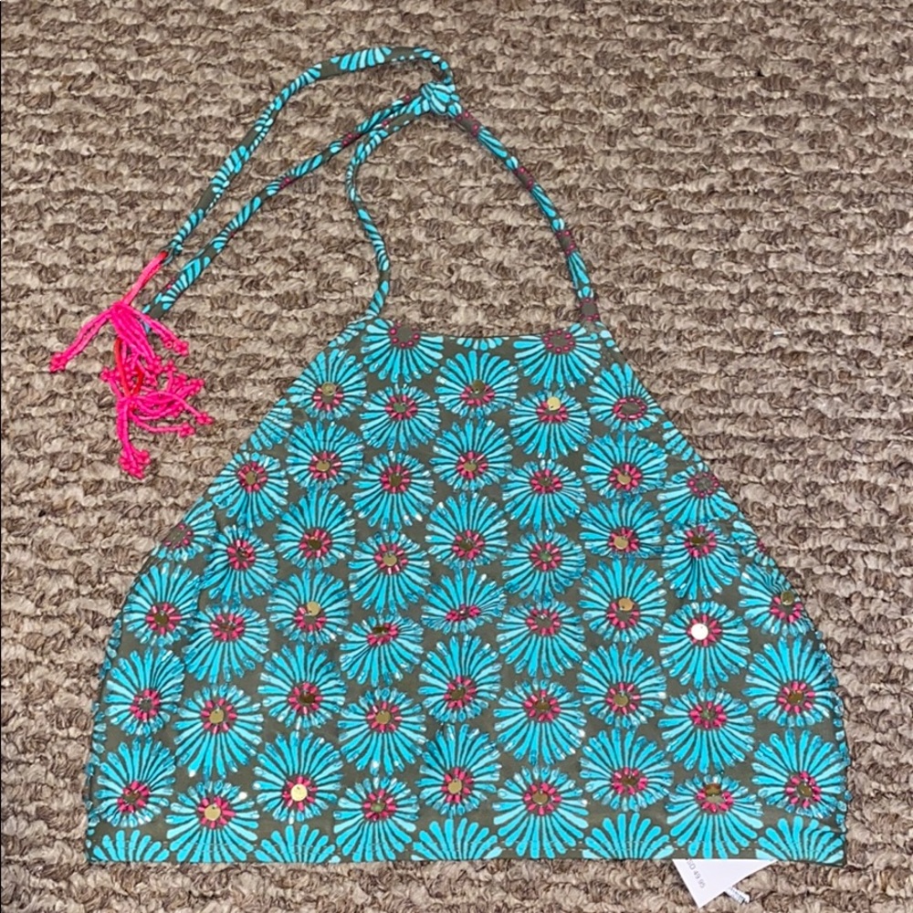 Aerie High Neck Bathingsuit Top